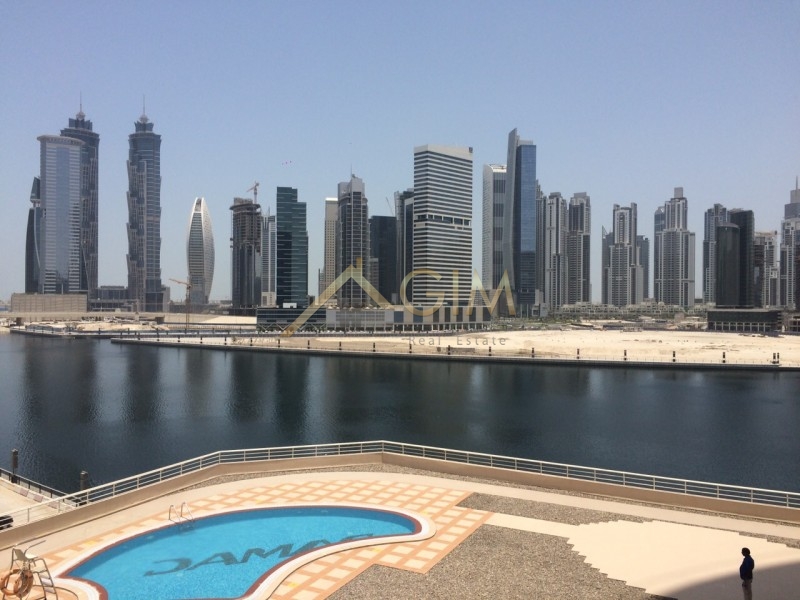 Huge Size,shell And Core Office With Big Balcony In Damac Business Tower