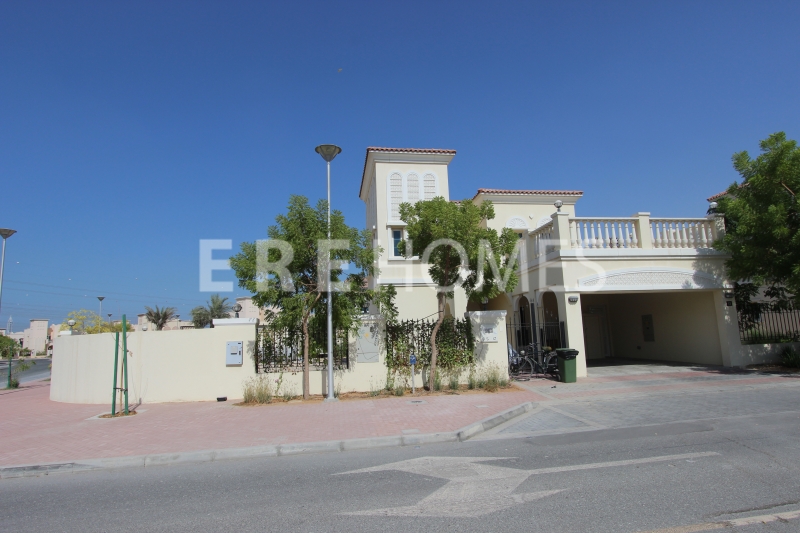 Corner Plot, Rarely Available Mediterranean Villa In Jvt 