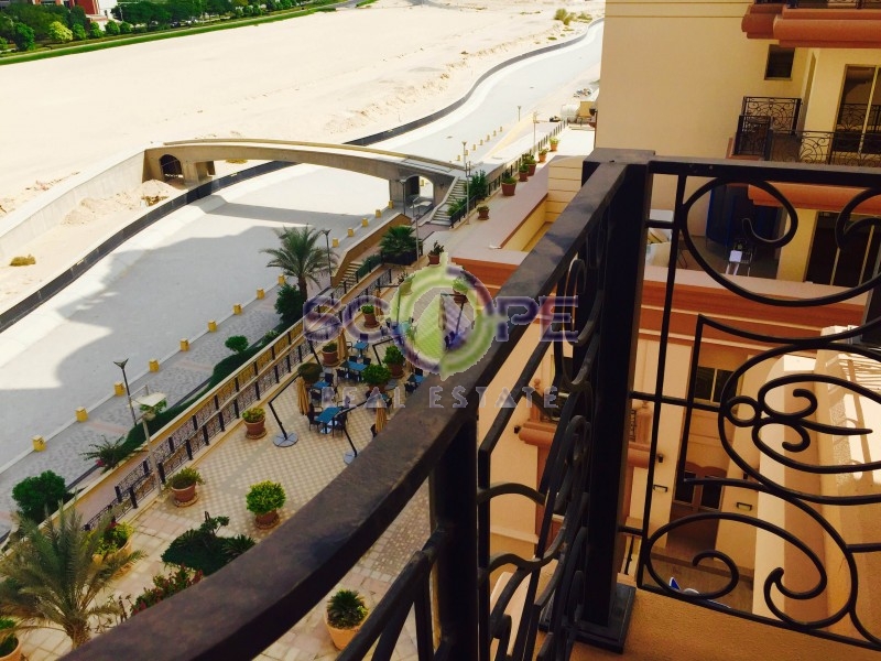 Dubai Sport City European Building One Bedroom Full Canal View For Sale 