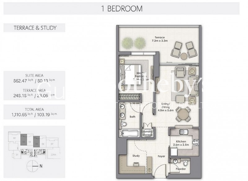 Stunning Large Two Bed Plus Study With Roof Terrace Er R 12798