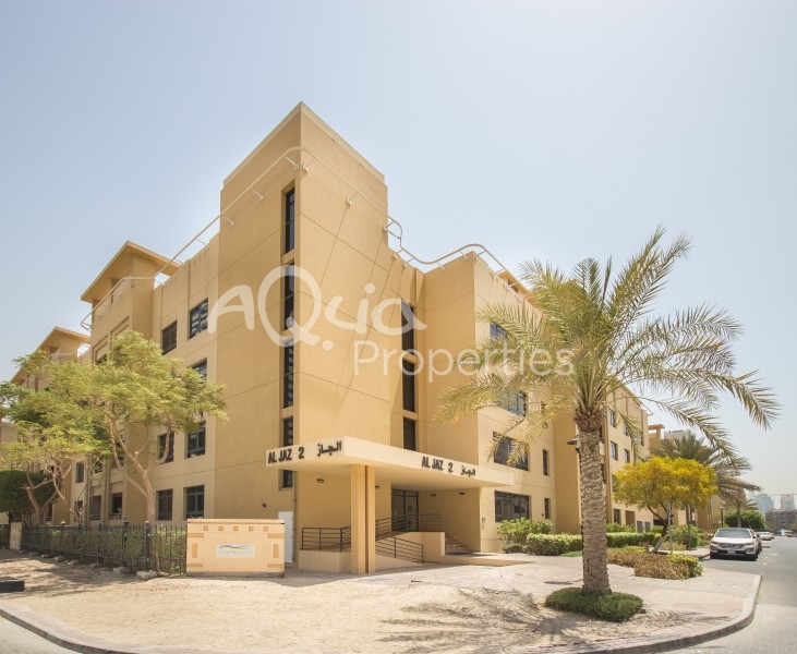 3 Br With Study-Pool And Garden View For Rent In Al Jaz 2