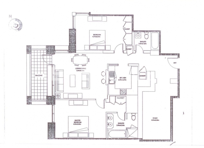 2 Bed Plus Study In Brilliant 29 Boulevard . Er-S-5080