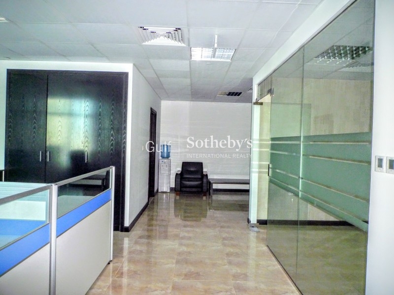 Fitted Office With Pantry And Partitions 