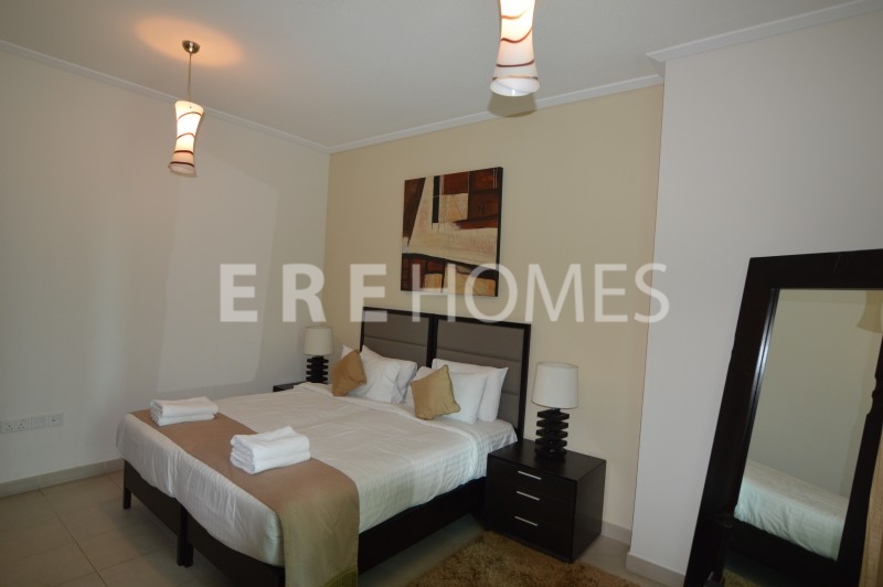 Shemara-Marina Promenade, One Bed, Fully Furnished With Guest Toilet, Dubai Marina Er R 13132