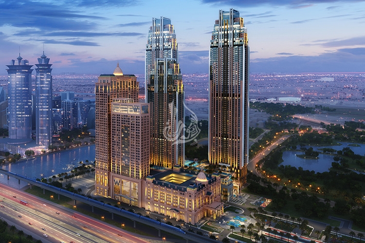 2 Br Apt With Canal And Sea View In Al Habtoor City