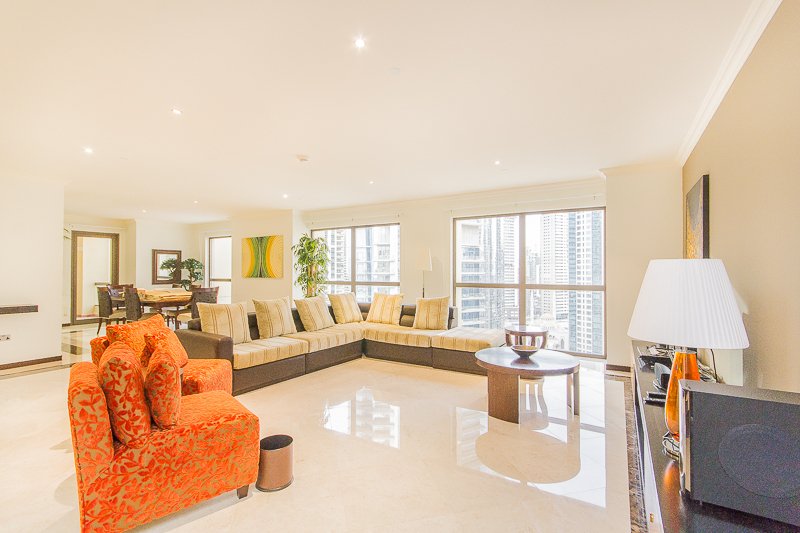 Fully Furnished Apartment - Full Sea View On Upper Floor