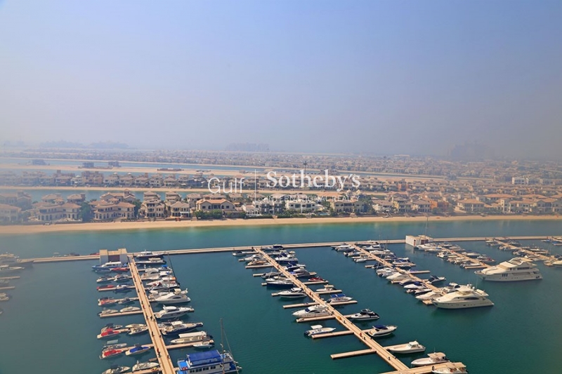 Unfurnished 2 Bed Oceana Full Marina View
