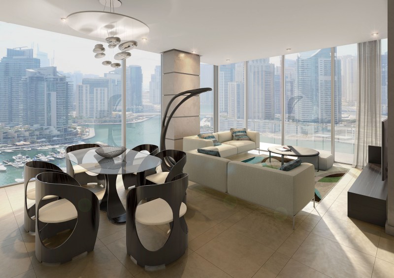 Off-Plan-Partial Marina View-2br