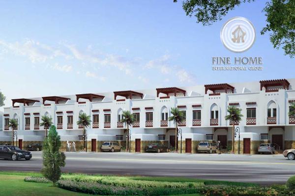 6 Villas Compound In Khalifa City,abu Dhabi (Co_422)