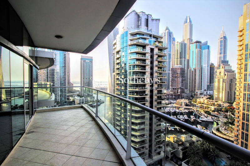 Amazing Full Marina View, High Floor