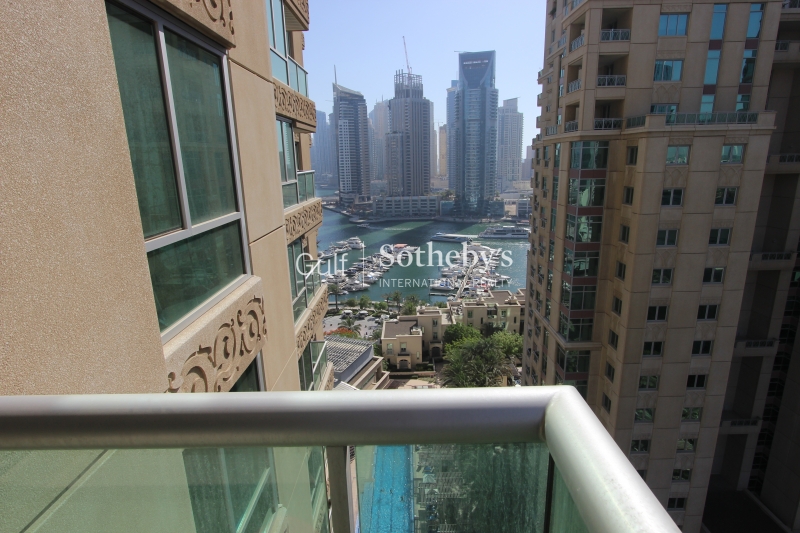 Full Marina View, 2 Bedroom, Mid Floor