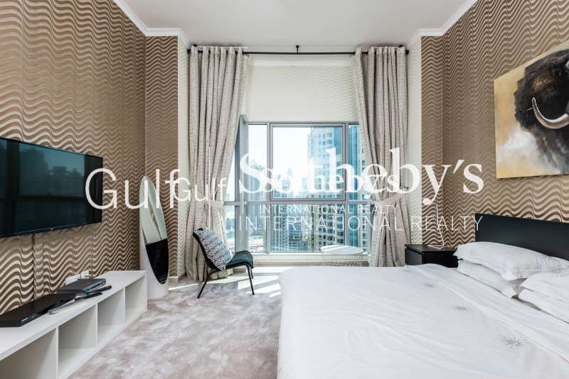 Princess Tower-High Floor-Sea View 3br