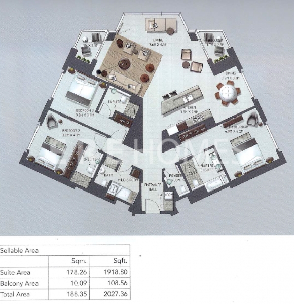 Type 02 Above 30th Floor-12% Premium Er S 5444