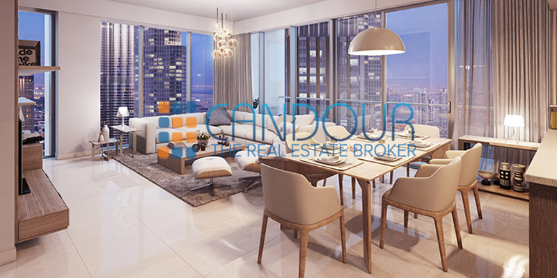 Corner Unit With Partial View Of Burj Khalifa
