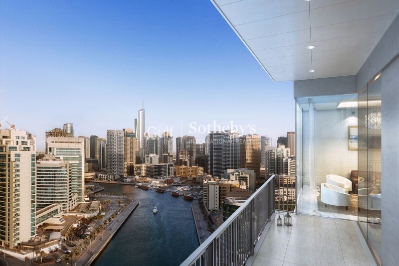 Upgraded Sea & Marina View 2br, Quality Flooring Bahar, Jbr Er R 15281