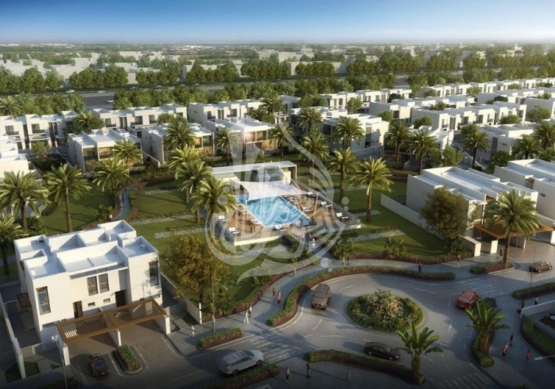 Huge Plot 3 BR Semi Detached Arabella TH Dubailand