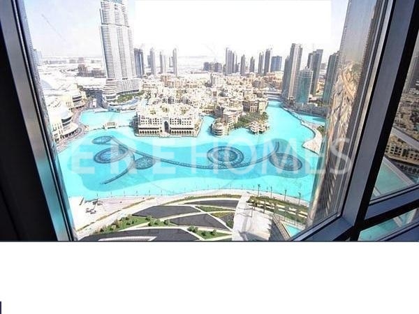 High Floor 1 Bed, Full Fountain View, Burj Khalifa, Downtown-Aed 185,000 Er R 13734