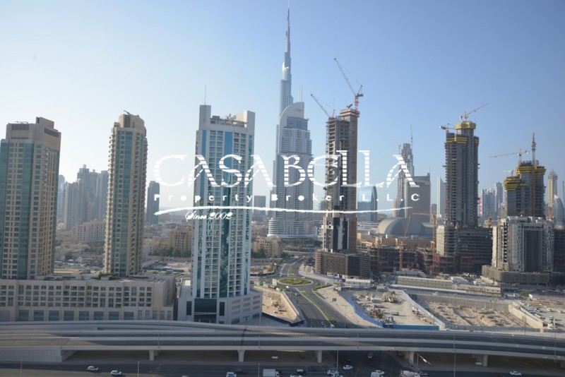 Fifty One Tower Business Bay Office With Balcony, Top Floor