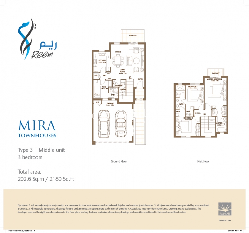 3 Bed Plus Maid 3m Phase 2 Villa Near Pool