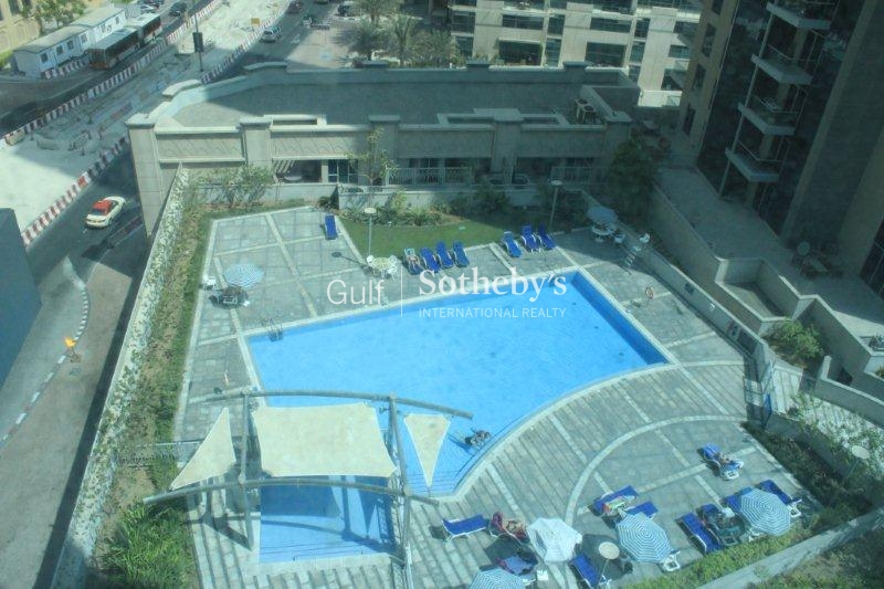 1 Bed Open Kitchen With Large Balcony In Al Thamam Remraam 750k
