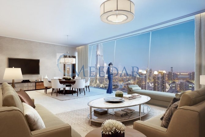 2 Bedroom Apartment At Burj Vista 2 