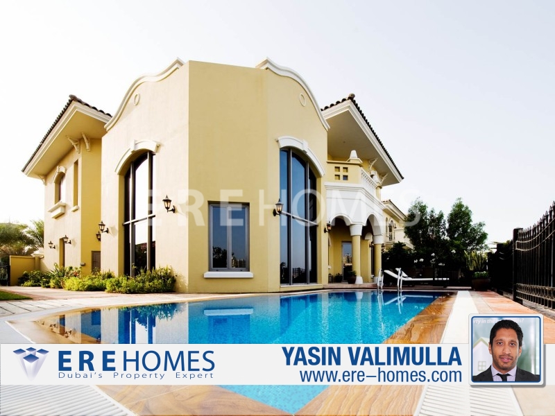 Exclusive.. High Number Mediterranean Central Rotunda Garden Home-Palm Jumeirah Ers 2512 