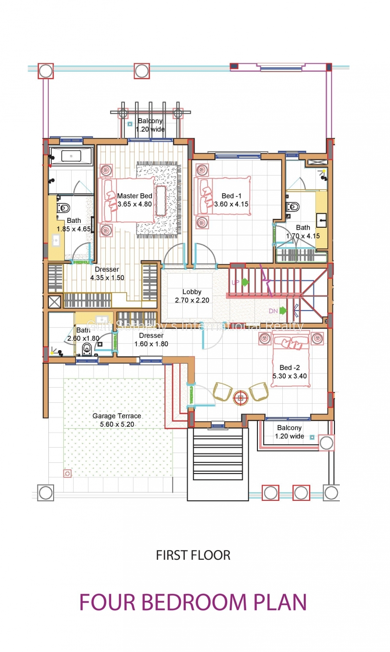 Large 3br Full Marina View With Private Terrace, Park Islands Er S 8365