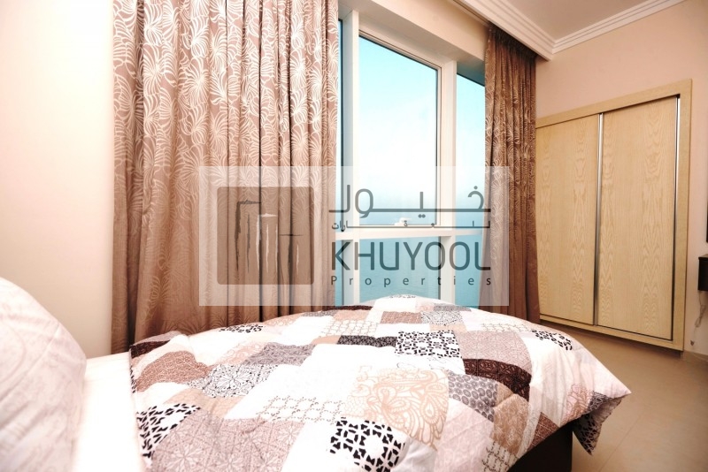 Amazing Sea View With Direct Beach Access, Fully Furnished 2 Bed + Maid In Al Bateen Tower