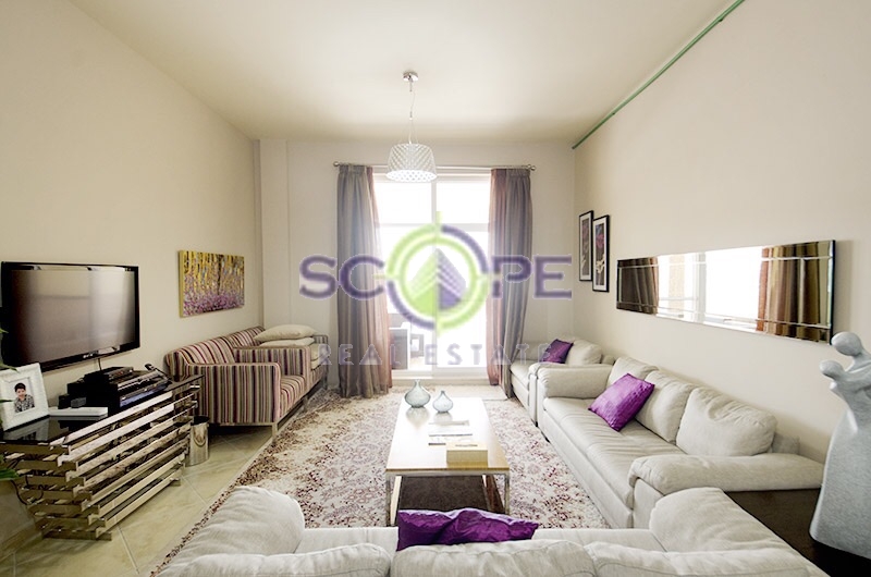 Motor City 2 Bedroom +laundry Room + Storage+ Terrace Fully Upgarded With Pool & Garden View For Sale 